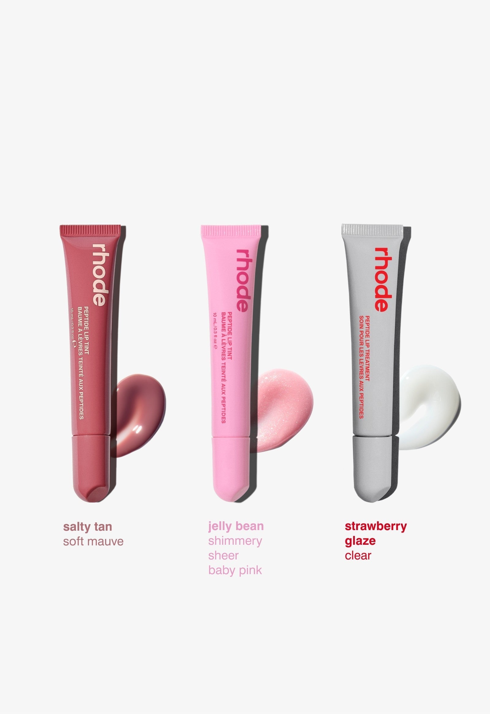 the peptide lip trio
